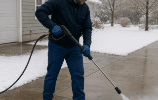 driveway pressure washing