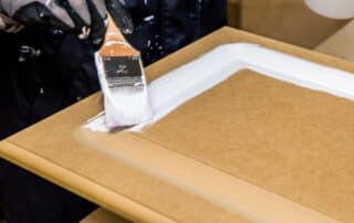 professional cabinet painting process